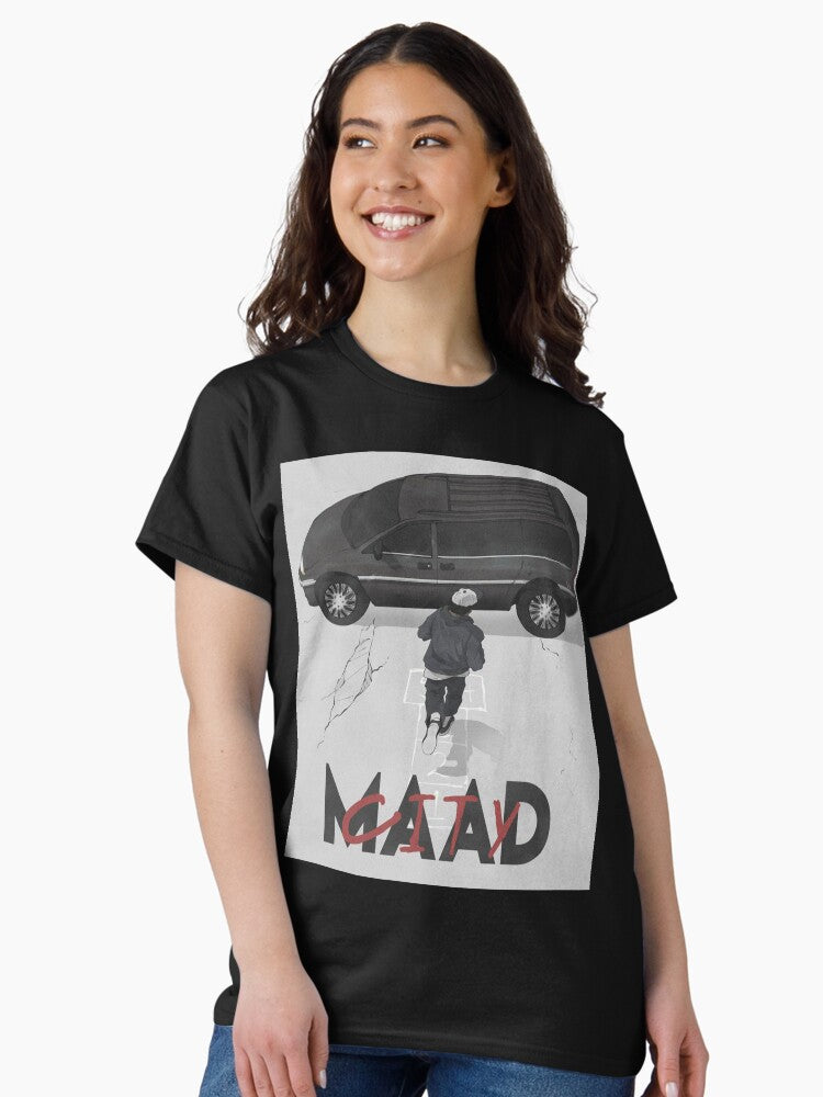 Kendrick Lamar Maad City Arika anime Classic T-Shirt