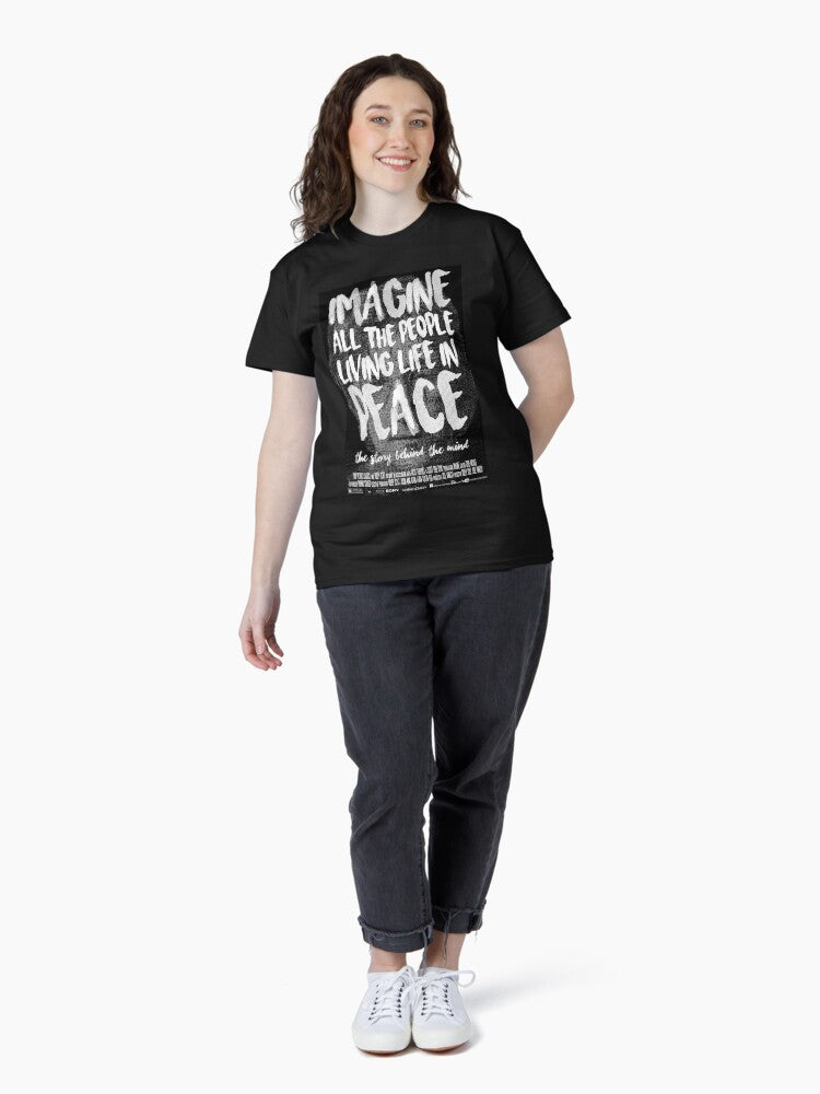 Imagine: Life of John Lennon Movie Poster Classic T-Shirt