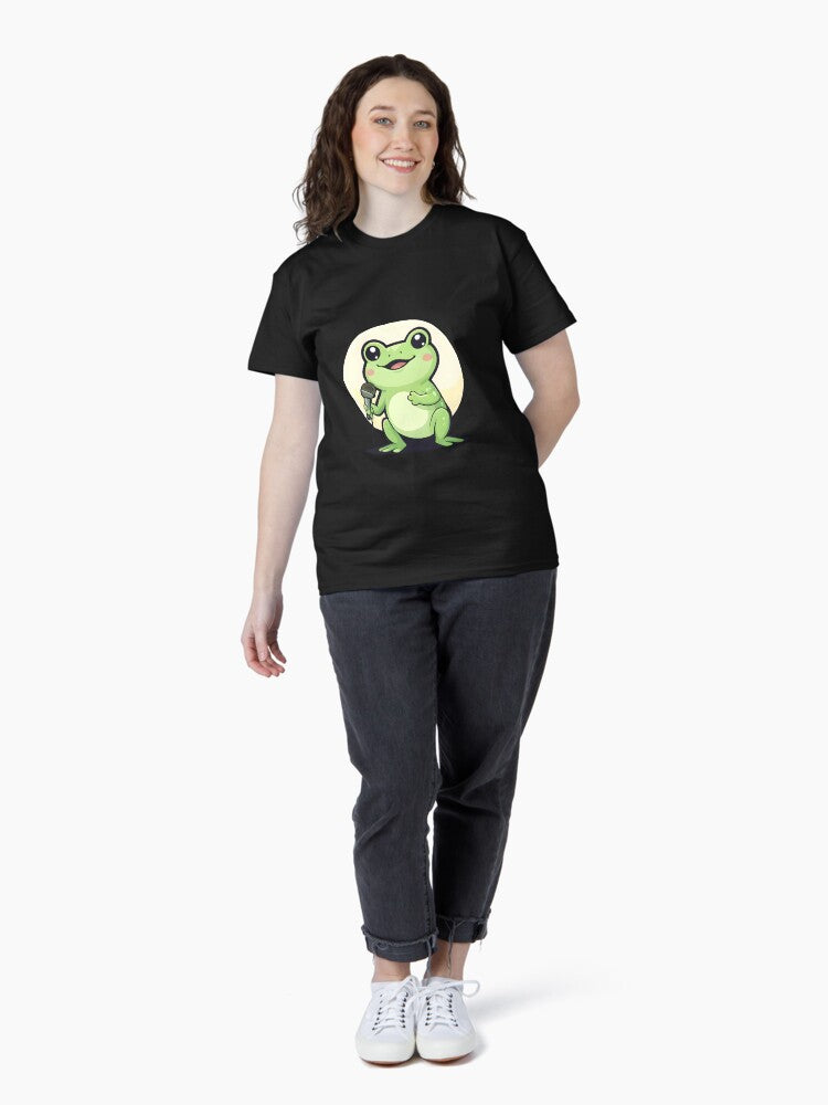 A Cute Singer Frog Classic T-Shirt