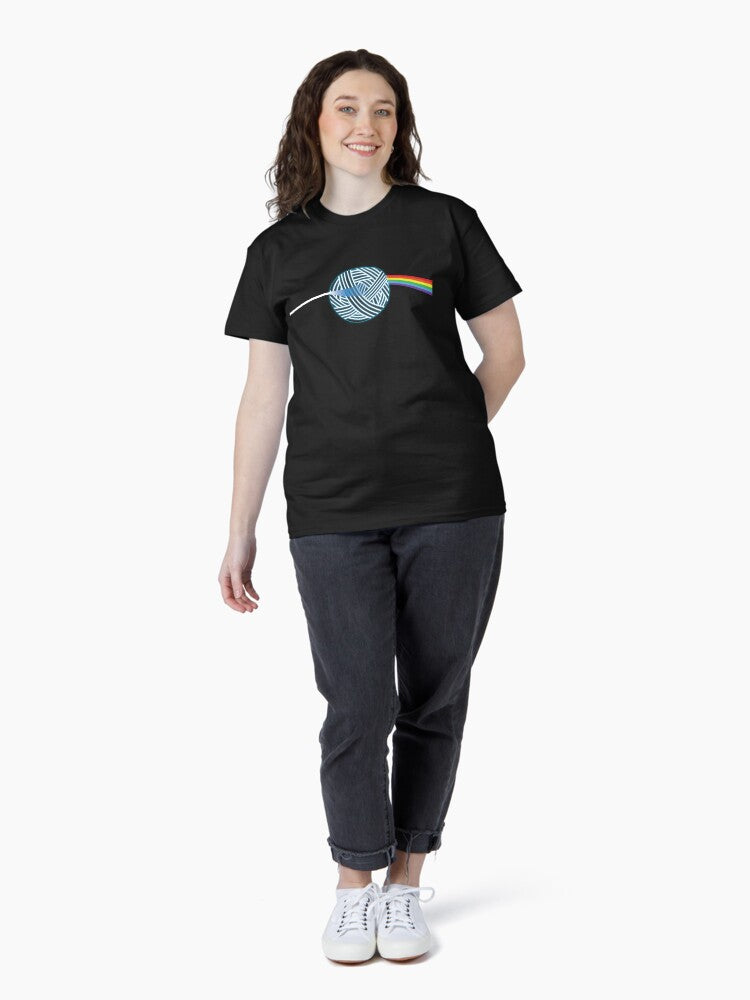 Dark Side of the Yarn Classic T-Shirt Style001