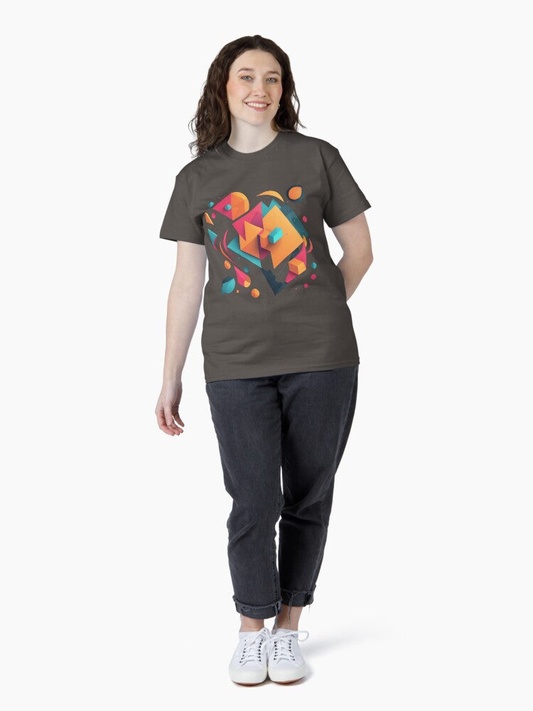 3D GEOMETRY - Tomorrow's Fashion, Today Tee Classic T-Shirt