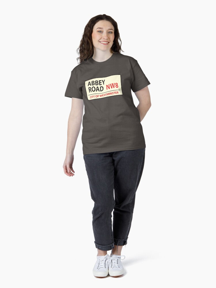 Abbey Road Street Signage Classic T-Shirt