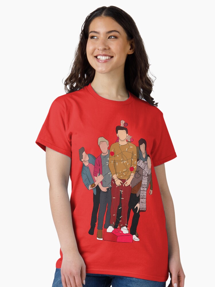 1D - Christmas cartoon Classic T-Shirt