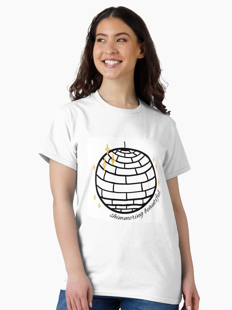 "Shimmering Beautiful" Mirrorball Taylor Swift Lyrics Classic T-Shirt