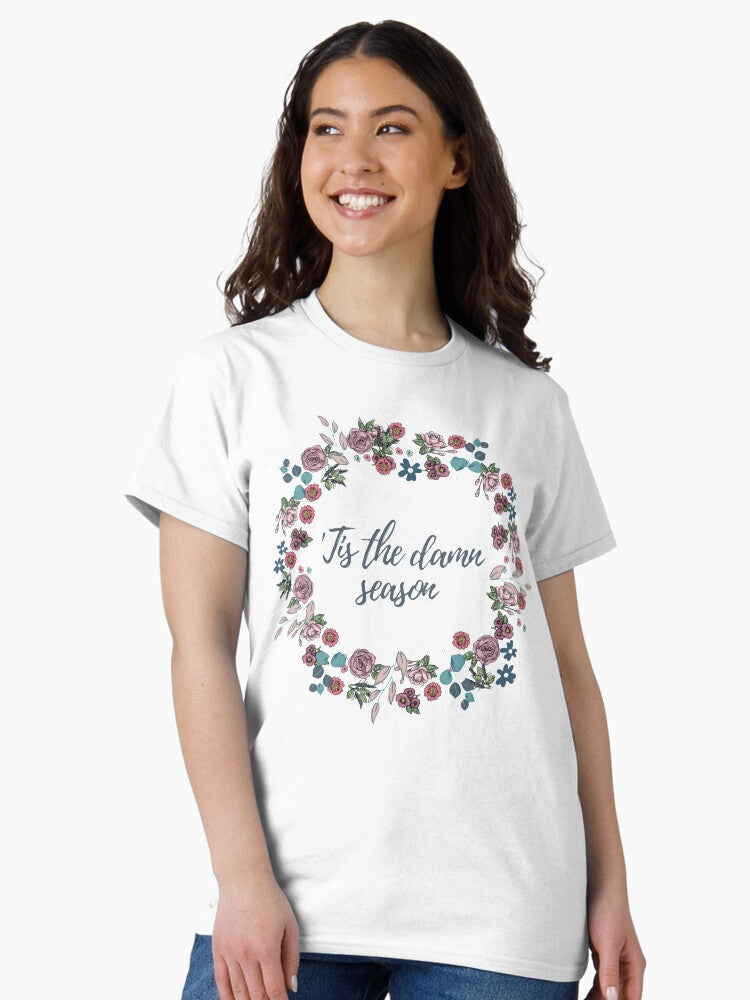 'tis the damn season - Evermore Album lyrics Taylor Swift Classic T-Shirt