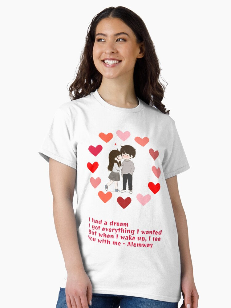 Anime Couple Classic T-Shirt