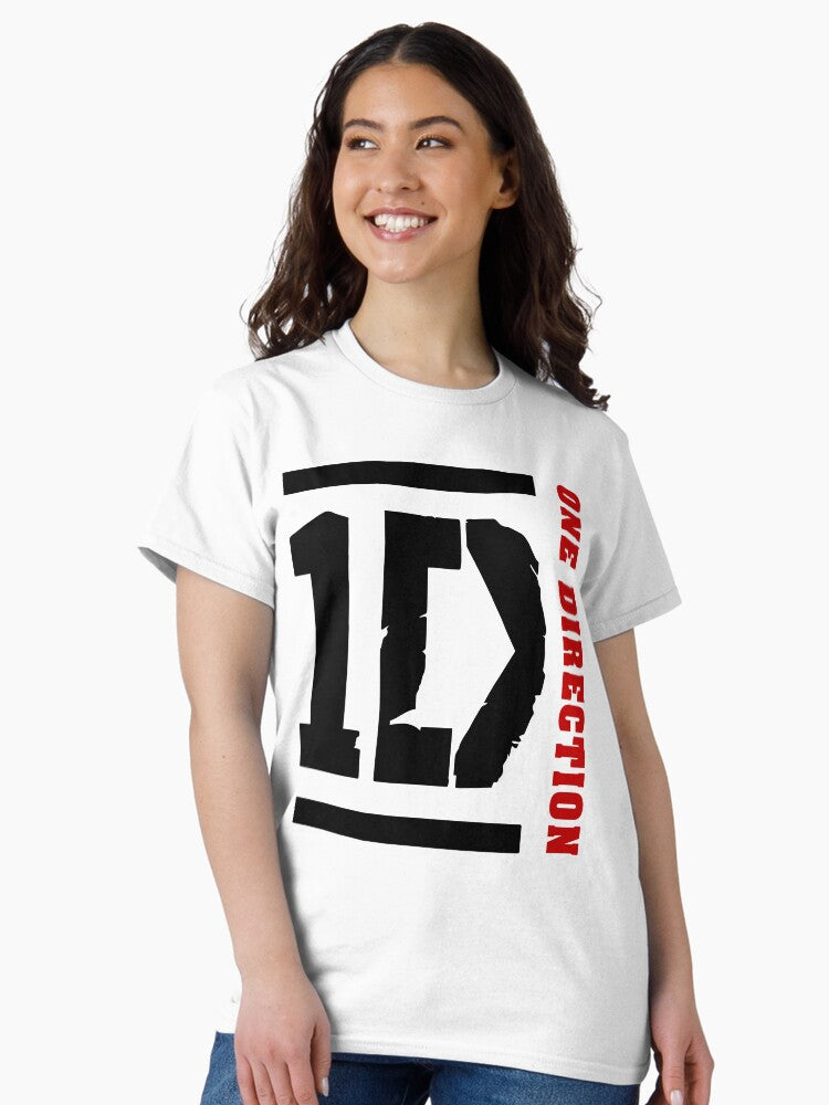 1d one direction logo, direction one Classic T-Shirt