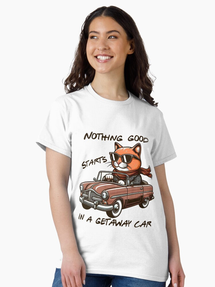 Getaway car Taylor swift Cat Classic T-Shirt