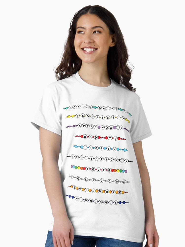 Eras Tour Album Friendship Bracelets Classic T-Shirt