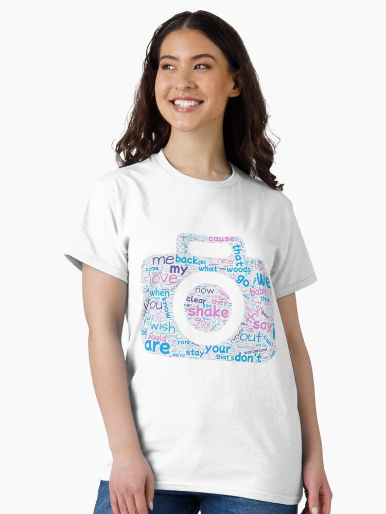 1989 (TV) Lyrical Word Cloud Classic T-Shirt