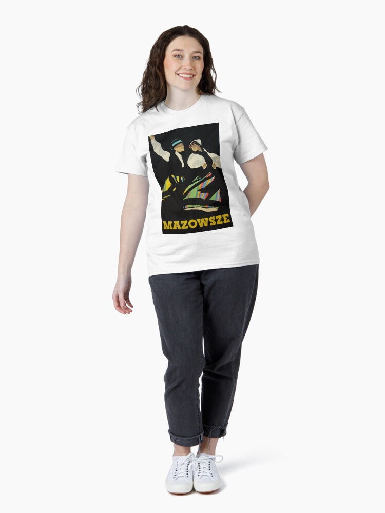 Mazowsze vintage travel poster Classic T-Shirt