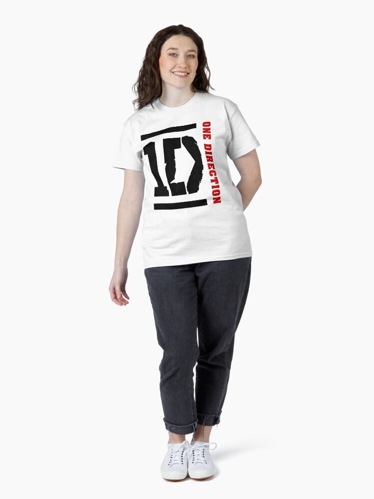 1d one direction logo, direction one Classic T-Shirt