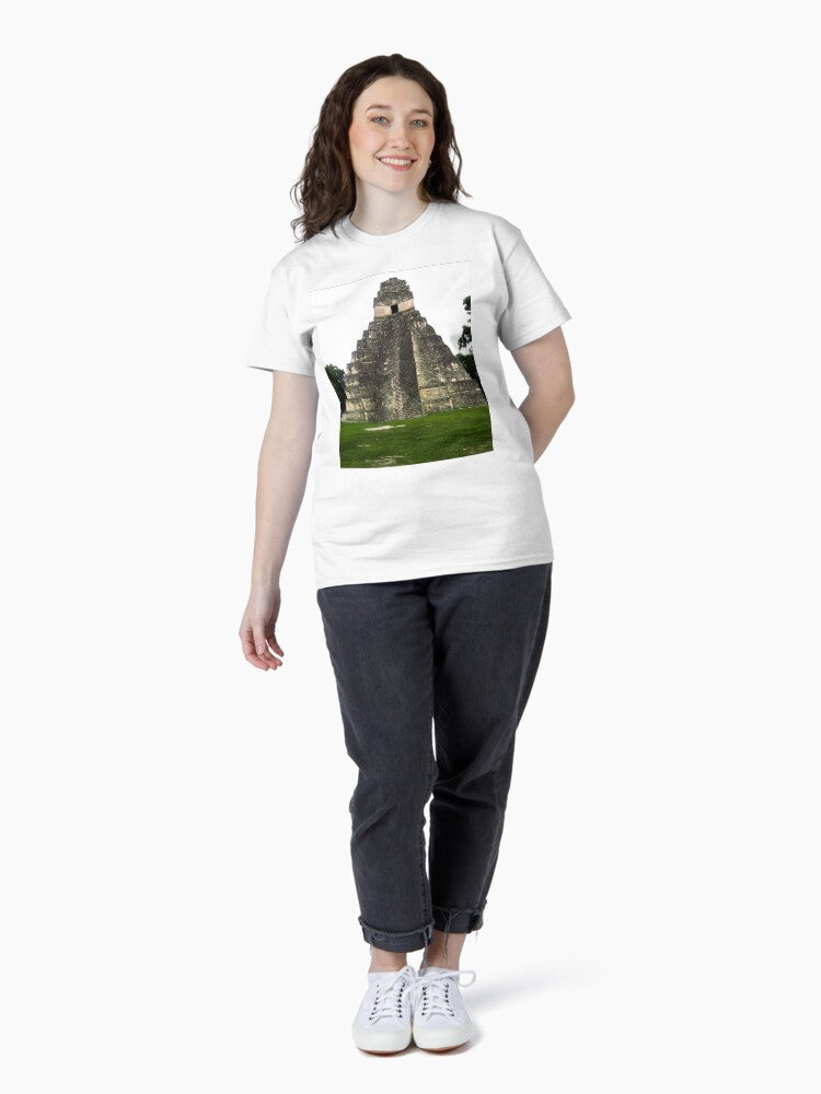 8th Century Mayan Temple, Tikal, Guatemala Classic T-Shirt