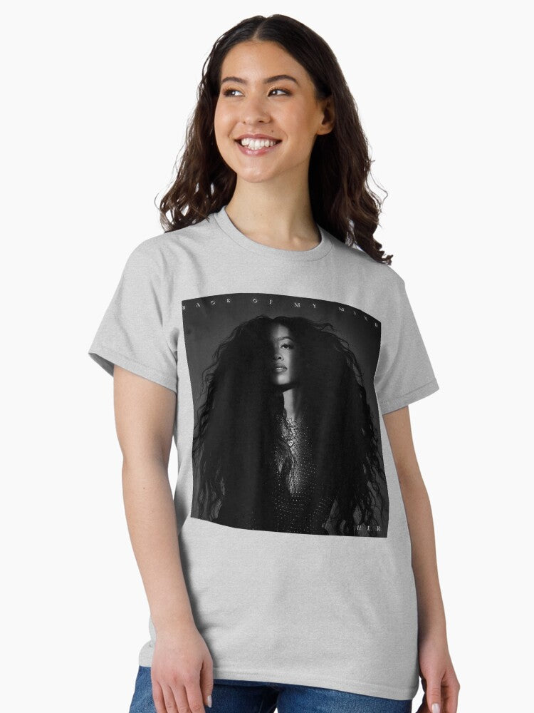 Vintage Album Music Cover Black Graphic Classic T-Shirt