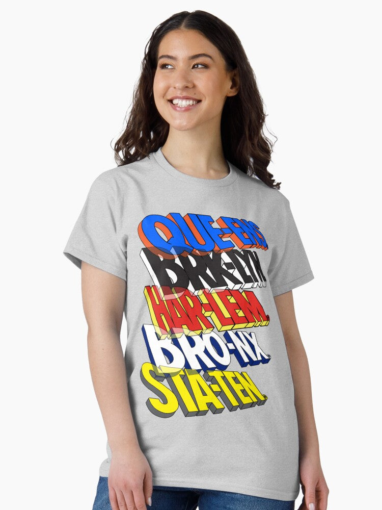 1st Class Five Boroughs Classic T-Shirt