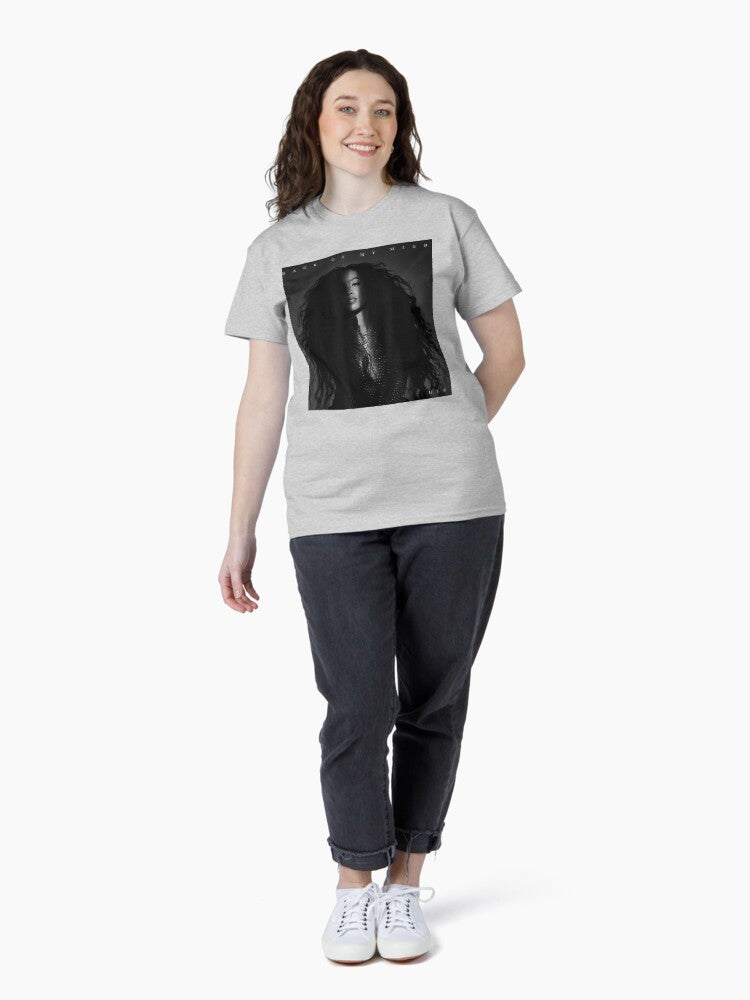 Vintage Album Music Cover Black Graphic Classic T-Shirt
