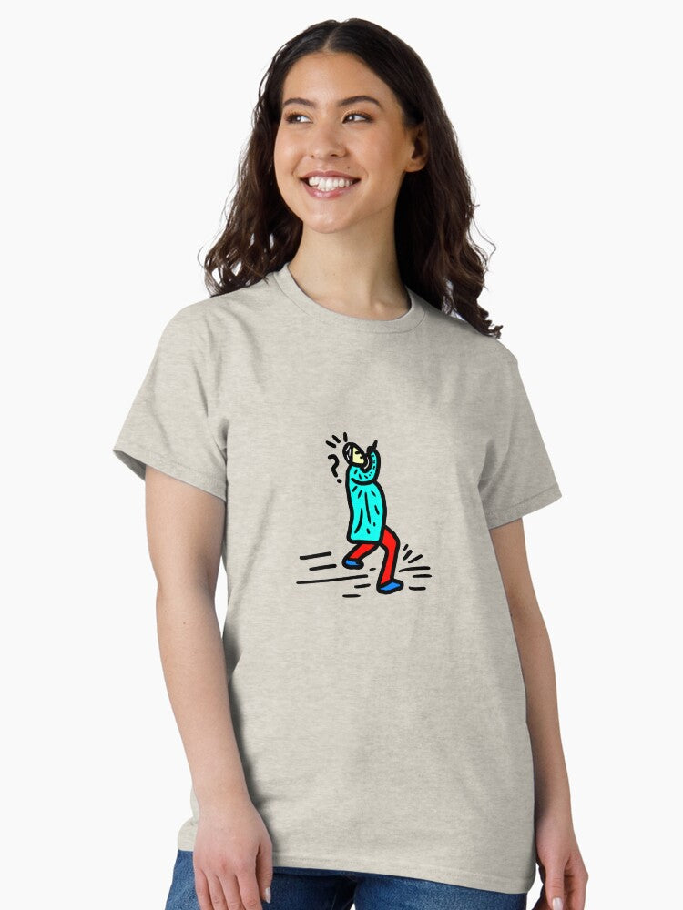 a person who is singing Classic T-Shirt