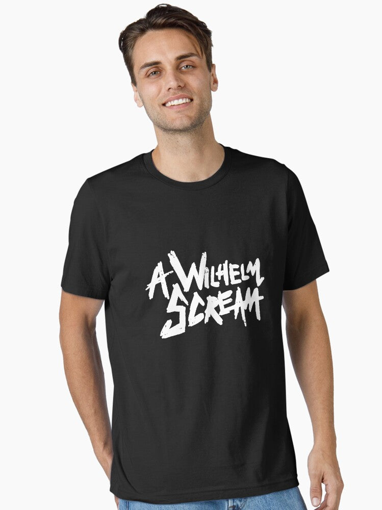 A Wilhelm Scream White Font Essential T-Shirt