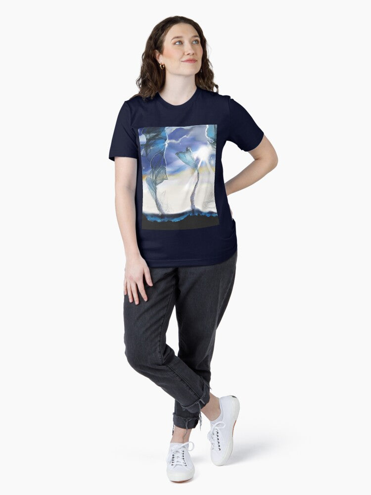 Abstract Art - Trees on the Wind Essential T-Shirt