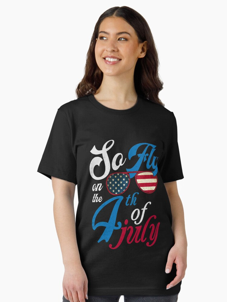 4th Of July Sunglasses So Fly On The 4th of July Essential T-Shirt