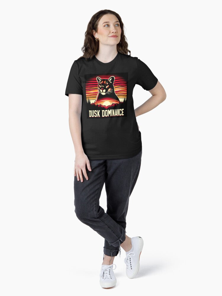 "Predator at Sunset" - Majestic Mountain Lion Art Print Essential T-Shirt