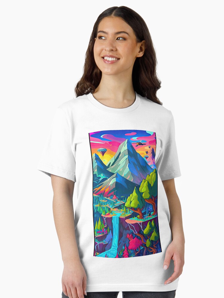 A Colorful Tropical Forest Essential T-Shirt