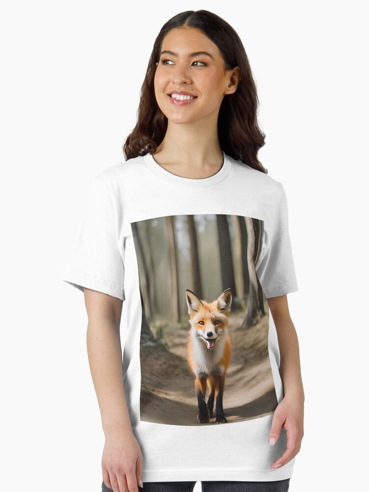 A Cute Fox Exploring the Forest Essential T-Shirt