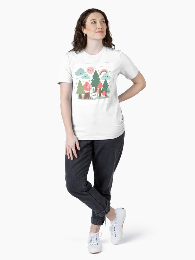 A Cute Forest Smiling Essential T-Shirt