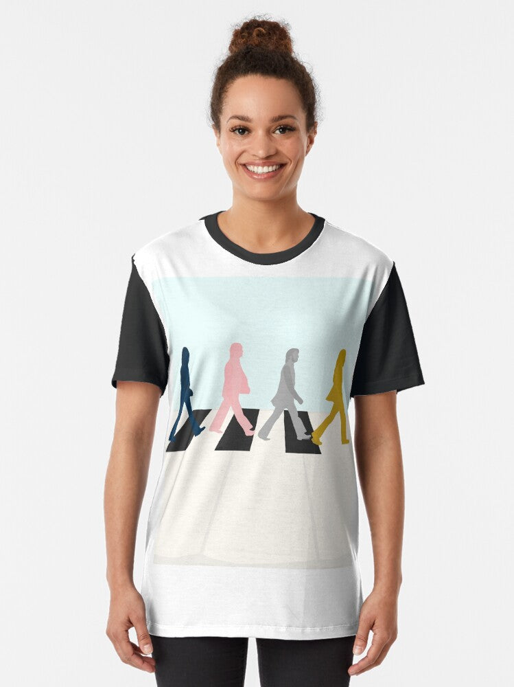 "Abbey Road" Album Cover Graphic T-Shirt