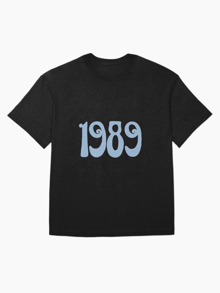 1989 blue taylor Oversized T-Shirt