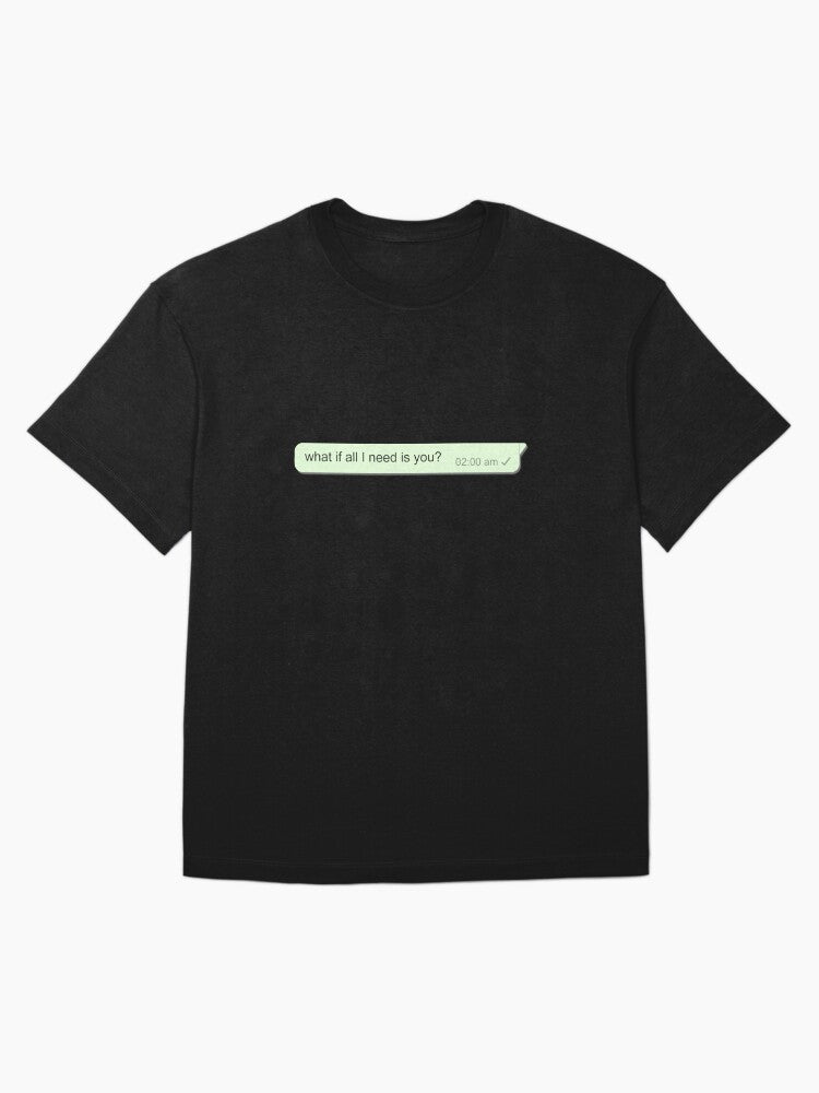 1989 Taylor's Version "Slut!" Lyric Oversized T-Shirt