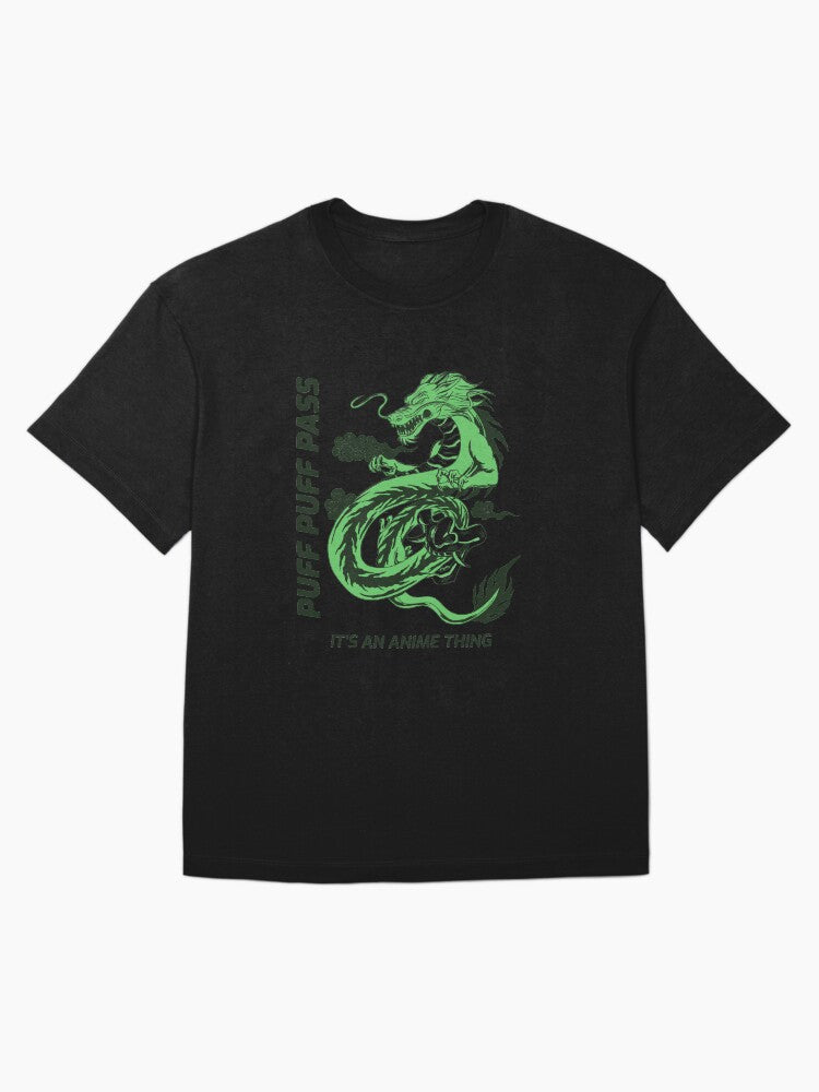Dragon Weed Anime Thing Oversized T-Shirt
