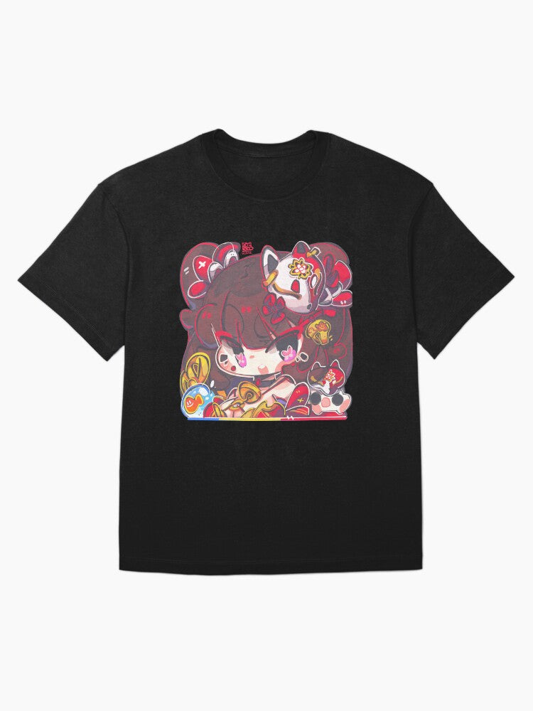 1863 - Sparkle / 花火 Oversized T-Shirt