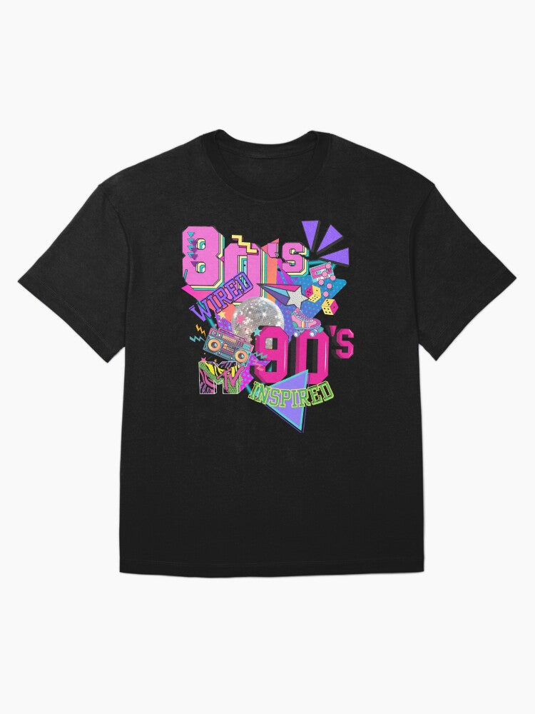 80s Wired, 90s Inspired Oversized T-Shirt