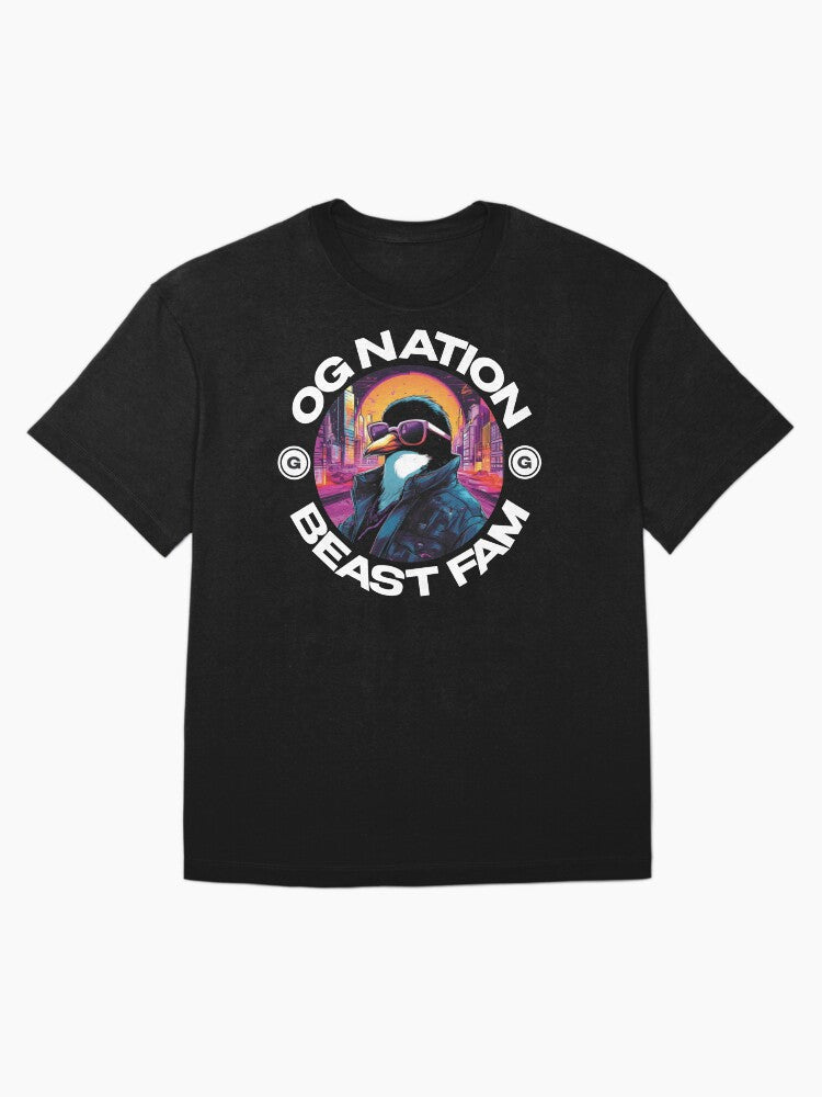 OG Nation, Beast Fam | Anime Streetwear | Hip Hop Fashion, Urban OG Nation, Beast Fam | Anime Streetwear | Hip Hop Fashion, Urban clothing Oversized T-Shirt Style004