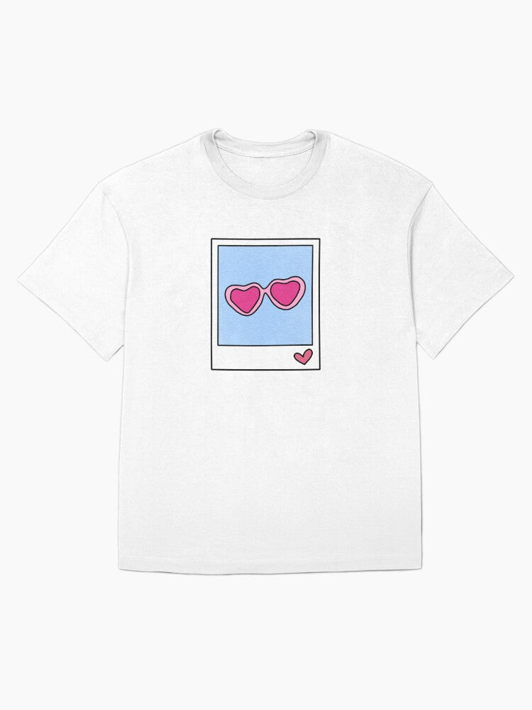 22 red sunglasses polaroid - kindle stickers Oversized T-Shirt