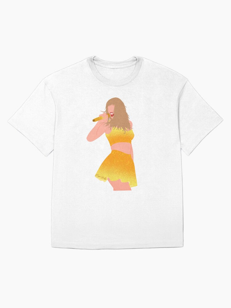 gold 1989 set the eras tour Oversized T-Shirt
