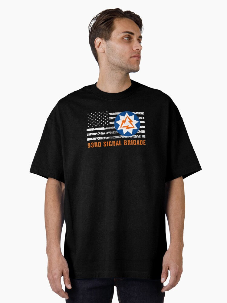 93rd Signal Brigade Oversized T-Shirt