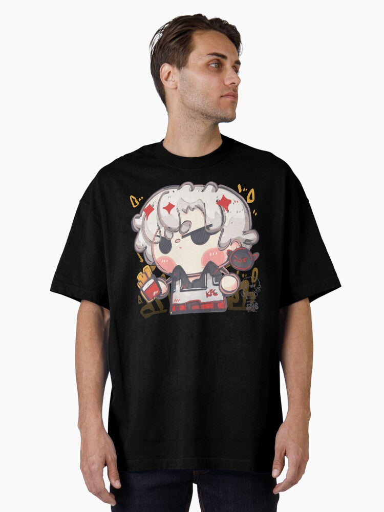 2248 - Sylus : Fanmade KFC Collab Outfit / 秦彻 :二创KFC联动服装 Oversized T-Shirt
