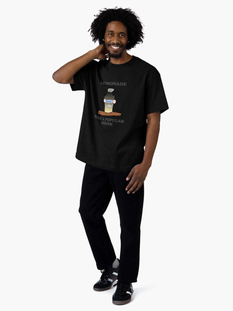 "LEMONADE WAS A POPULAR DRINK" Gang Starr Tribute Oversized T-Shirt
