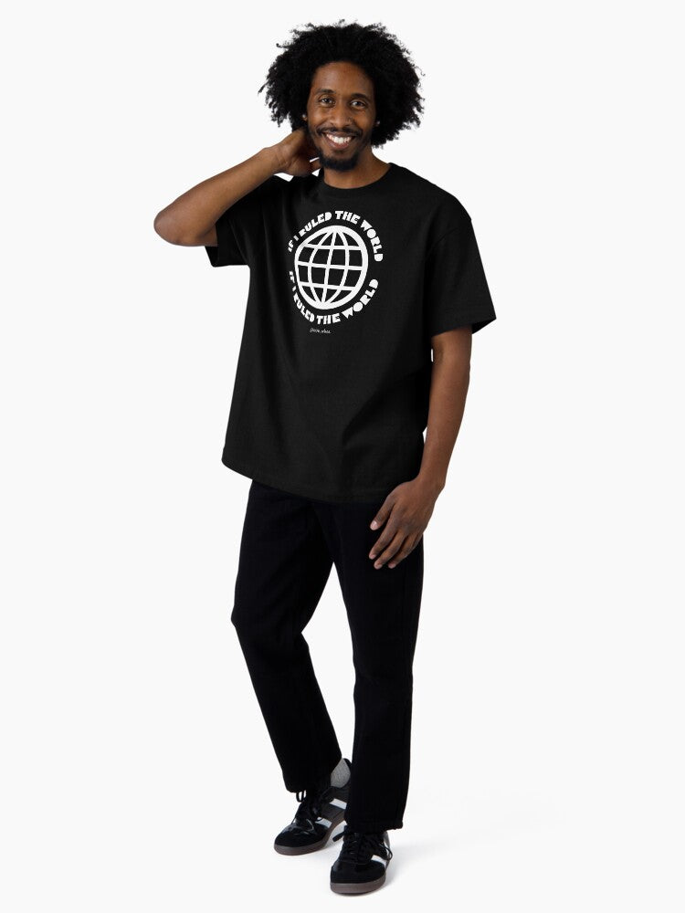 80s Hip Hop themed artwork for all old school Hip Hop lovers. Oversized T-Shirt