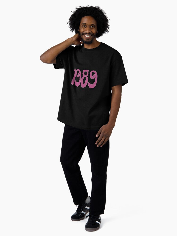 1989 pink taylor Oversized T-Shirt Style001