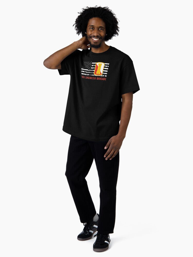168th Engineer Brigade Oversized T-Shirt