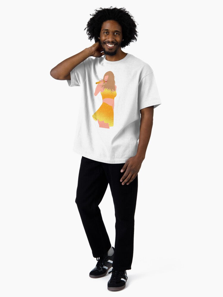 gold 1989 set the eras tour Oversized T-Shirt