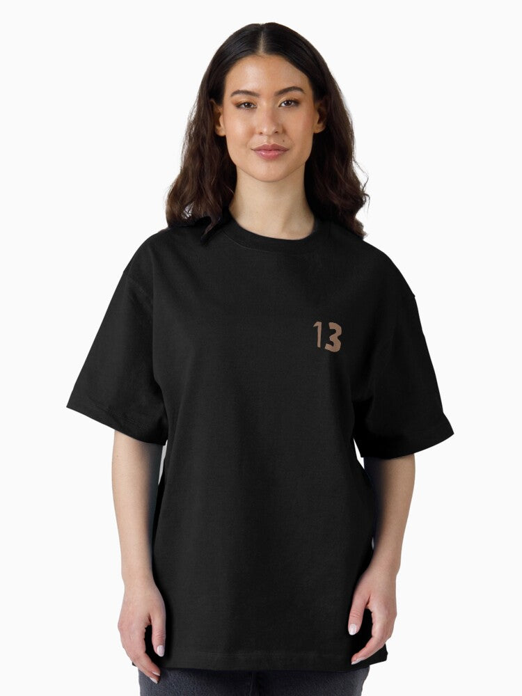 13 (evermore version) | Taylor The Eras Tour | Home Decor Merch Fandom Small Support | HECKINFAROUT Oversized T-Shirt