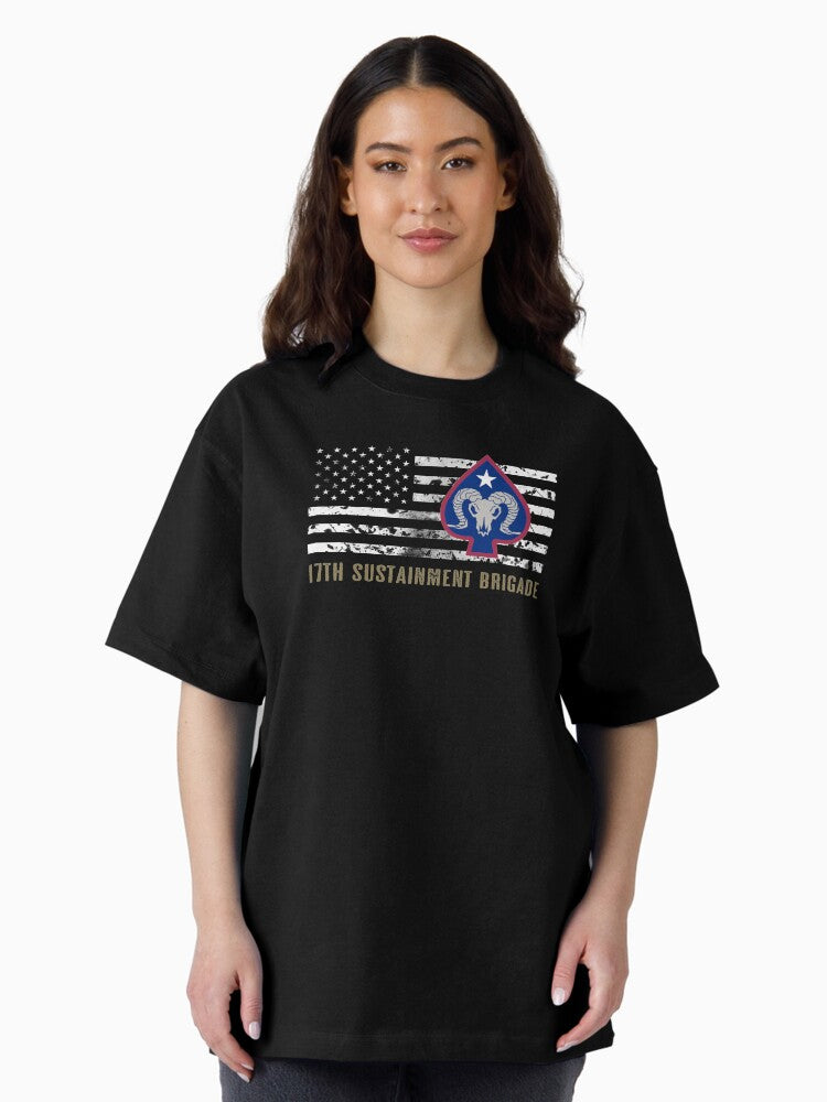 17th Sustainment Brigade Oversized T-Shirt