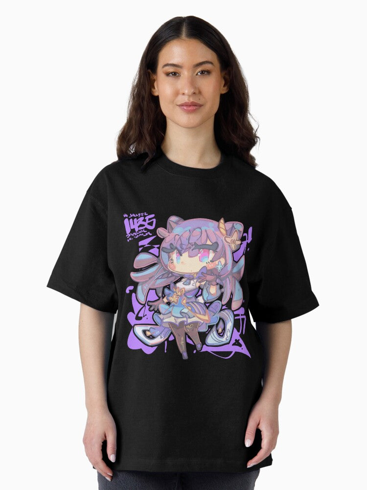 1435 - Keqing Oversized T-Shirt