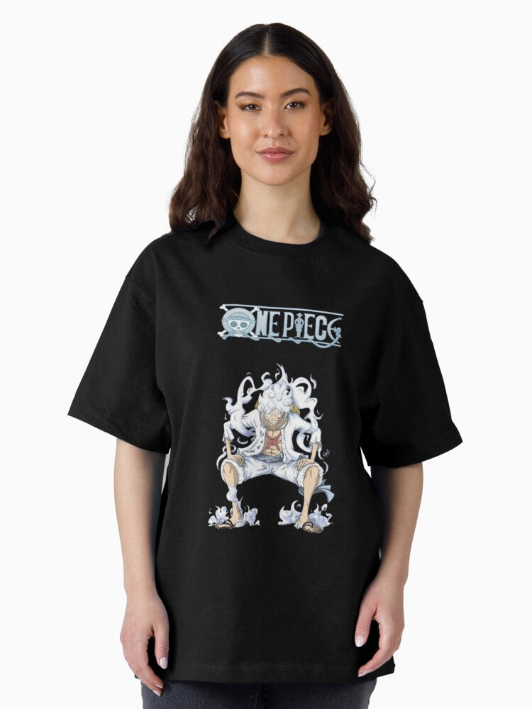 5th gear luffy Oversized T-Shirt Style001