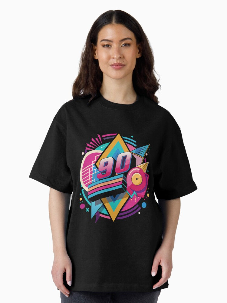 80s 90s Music Vibes Oversized T-Shirt