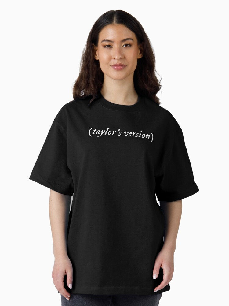 (taylor's version) Folklore Taylor Swift white Oversized T-Shirt